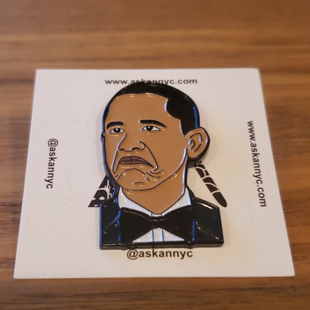 Obama Unbothered Pin
